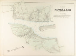 Keuka Lake survey map