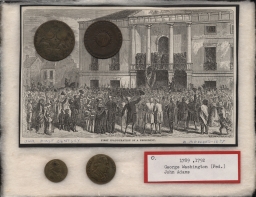 Washington Inauguration Items, ca. 1789-1877