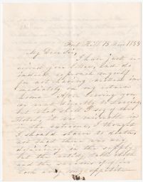 Letter from A. Hatch