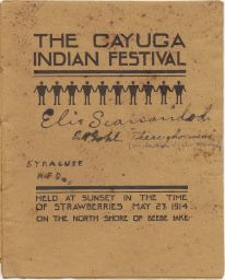 Cayuga Indian Feast