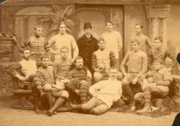 Football, 1889 team, group photograph