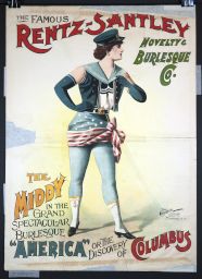 The Famous Rentz-Santley Novelty and Burlesque Co.