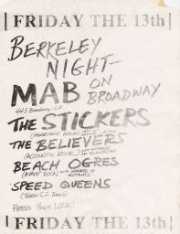 Mab & On Broadway, circa 1984