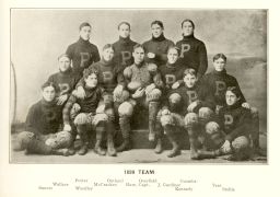 Football, 1899 team, group photograph