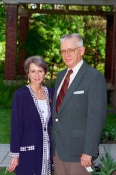 Prof. and Mrs. David C. Dunn at the Hotel School's Retiring Faculty Reception.
