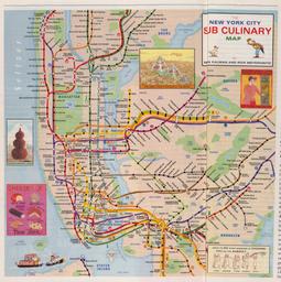 New York City Sub Culinary Map