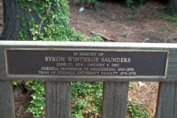 Byron Winthrop Saunders Bench