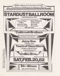 Stardust Ballroom, Feb. 20, 1982