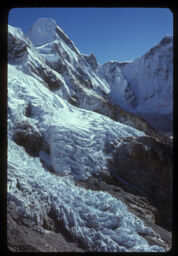 sagarmatha kshetra ra himnadiko drisya (सगरमाथा क्षेत्र र हिमनदीको दृश्य / Mount Everest Region and Glacier)
