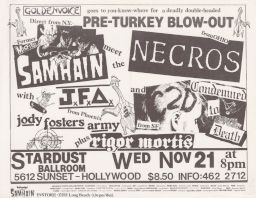 Stardust Ballroom, 1984 November 21