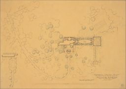 Seymour Knox estate drawings - General design plan