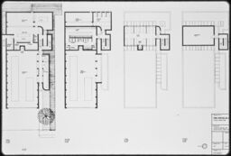 Fire Station Number 9	 02, Floor Plans
