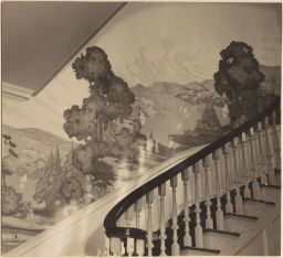 Harold Jacobi residence - stairway.