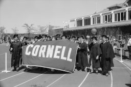 Cornell University commencement 1989.