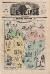 La Carte de Tendre en 1869