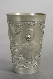 Theodore Roosevelt-Prince Henry Pewter Cup, ca. 1902