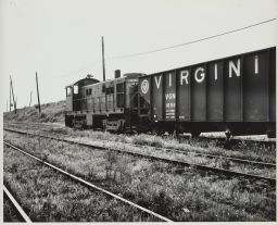 NW Unit No. 35 and VGN coal car