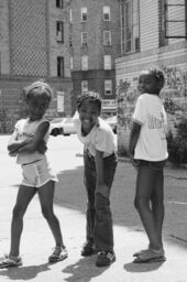 Children playing near Prospect Avenue, Bronx