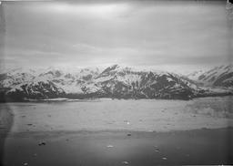 Panorama of Turner and Hubbard Glaciers from Gilbert's 1000-foot site on Gilbert Point