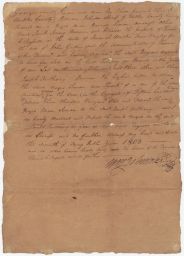 Georgia Bill of Sale for Slave Simon