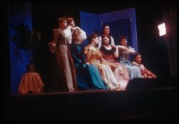 Once Upon a Hill: Color slide: "World without men"