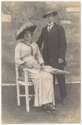 English Theater, Lager Cottbus. Miss Russon, J.A. Butler