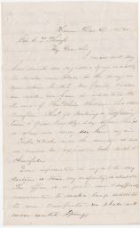 Letter from David Gary to Enos Thompson Throop