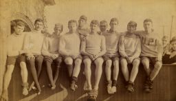 Crew (men's), 1890 team, group photograph