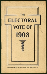 The Electoral Vote of 1908