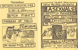 391 Haight & New Method, 1988 March 20 & 1986 March 21