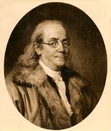 Benjamin Franklin (1706-1790), portrait painting