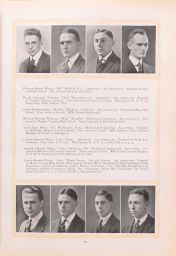 Page 175 from 1921 Cornellian, contains E.B. White photo and bio