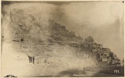 Haynes in Anatolia, 1884 and 1887: Village with rock cut elements, possibly Cappadocia
