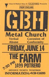 The Farm, 1985 June 14