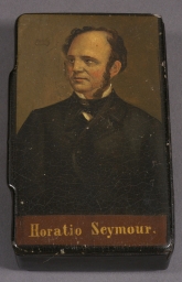 Horatio Seymour Painted Portrait Box, ca. 1868