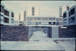 Concrete inner courts (Thamesmead, London, UK)