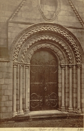 Durham Cathedral. Door of Galilee 