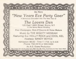 Lovers Den, Jan. 1981