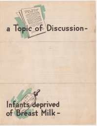 A Topic of Discussion- Infants Deprived of Breastmilk