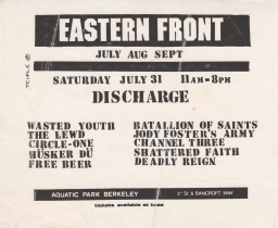 Aquatic Park, 1982 July 31