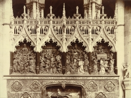 Amiens Cathedral, Detail of Screen (Interior)      