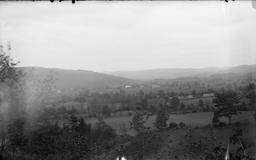 Moraine, toward Danby from Coy Glen, Inlet Valley, May 1895 C S, Downes
