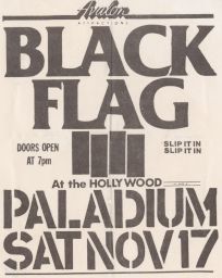 Hollywood Paladium, 1984 November 17