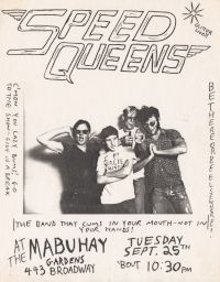 Mabuhay Gardens, 1984 September 25