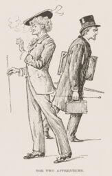 "The Two Apprentices" (illustration for "Trilby")