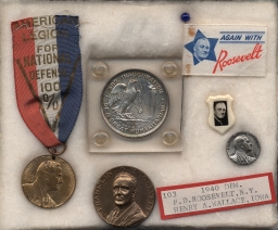 Franklin D. Roosevelt Campaign and Inaugural Items, ca. 1933-1945
