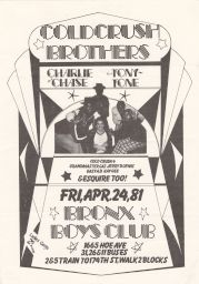 Bronx Boys Club, Apr. 24, 1981