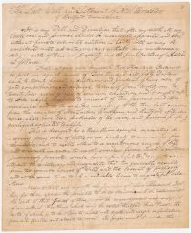 Abel Brewster, last will and testament bequeaths portion of the estate to the American Colonization Society