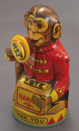 Truman Monkey Coin Bank, ca. 1948