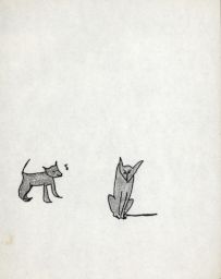 Satirical drawing - Cats